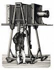 Historisches fotografisches Vergrößerungsgerät 
