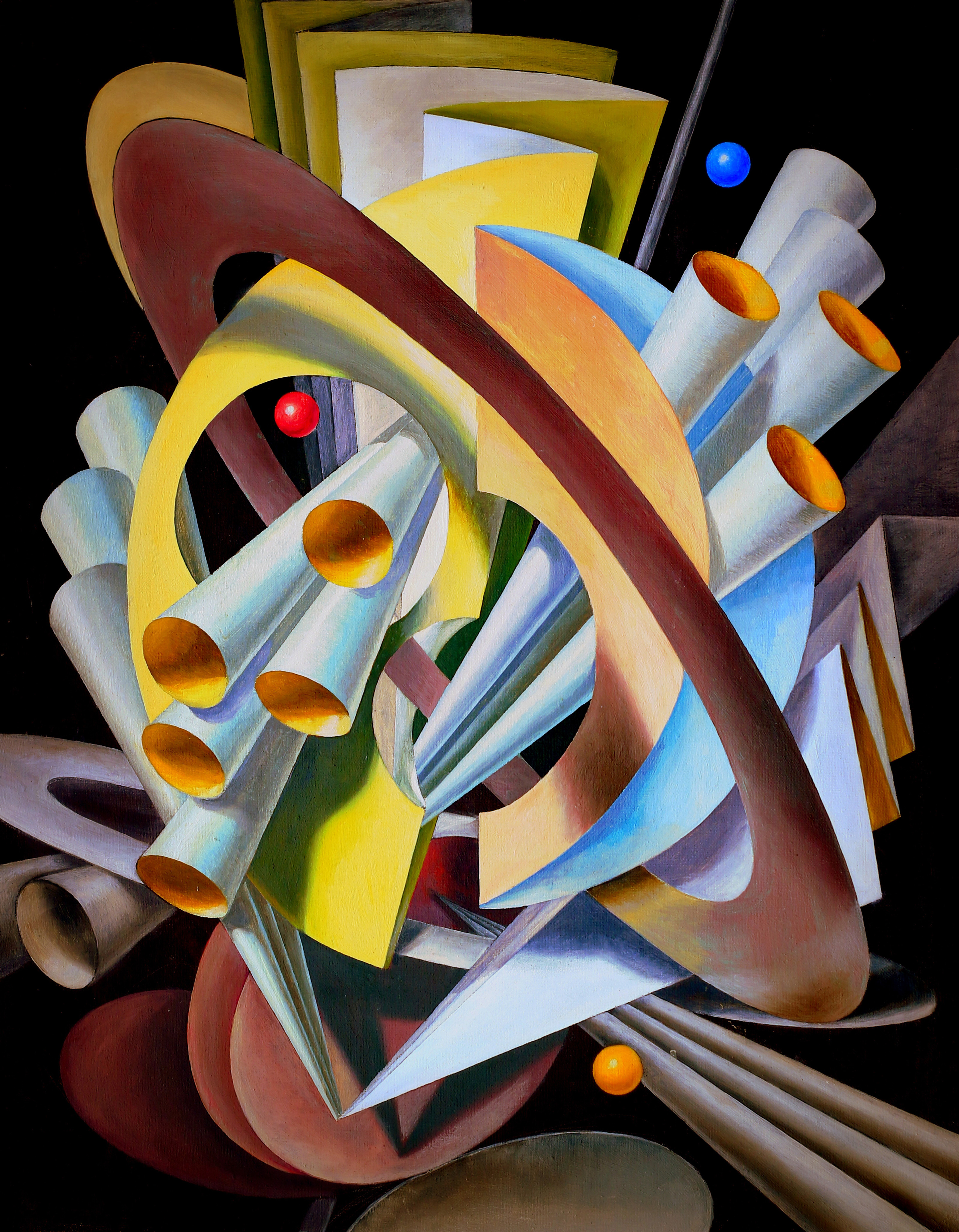 Malerei / Abstrackt & Geometrisch / Trompeten