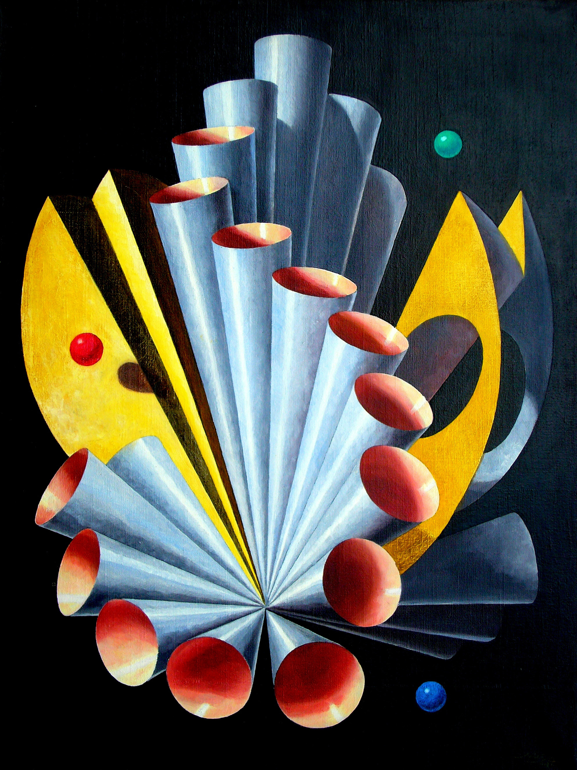 Malerei / Abstrackt & Geometrisch / Trompeten